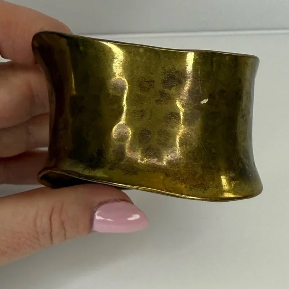 Bronze / Gold Cuff Bracelet - Picture 4 of 6